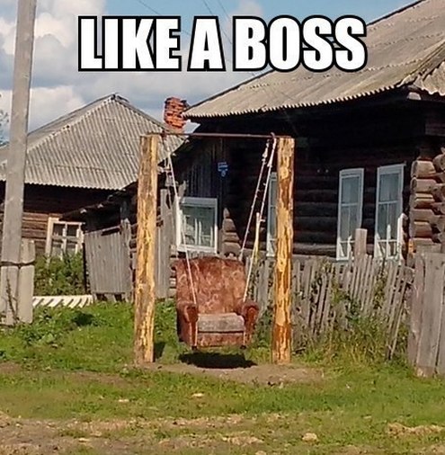 Like a boss