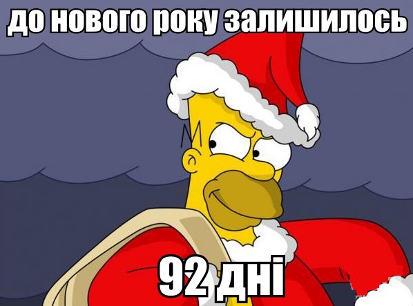 До нового року залишилось