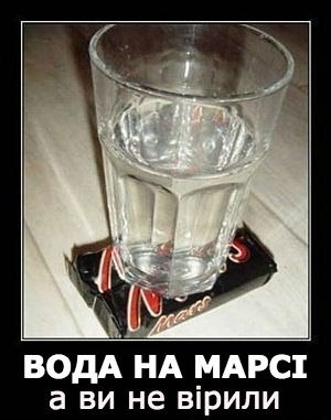 Вода на марсі
